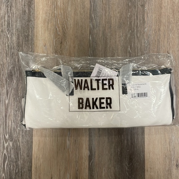 NWT Walter Baker Canvas Tote Weekender Carly Bag - Picture 7 of 10